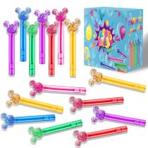 Bubble Wands, 24 peças de orelha de mouse com glitter para festa temática de mouse