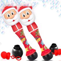 Bubble Wands ArtCreativity Light Up Christmas, 35 cm, pacote com 2 Bubble Wands ArtCreativity Light Up Christmas, 35 cm, pacote com 2