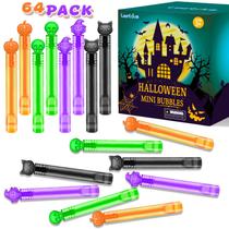 Bubble Wands Leetous Halloween Treats, prêmios para crianças, 64 unidades