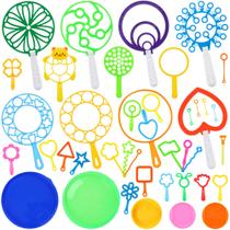 Bubble Wands Set Oun Nana 38 peças de varinhas grandes com bandeja para crianças Bubble Wands Set Oun Nana 38 peças de varinhas grandes com bandeja para crianças