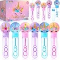 Bubble Wands Winrayk Unicorn 24 Large com caixa de presente para festa infantil Bubble Wands Winrayk Unicorn 24 Large com caixa de presente para festa infantil