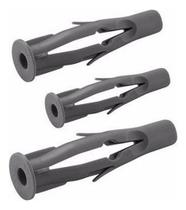 Bucha 8mm Tijolo Bloco Parede Oca C/ Aba Sem Parafuso 500pç