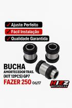 Bucha Amortecedor Tras. (kit 12pcs) Gp7 Fazer 250 06/17 Bucha Amortecedor Tras. (kit 12pcs) Gp7 Fazer 250 06/17