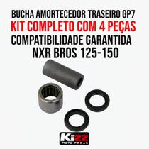 Bucha Amortecedor Tras. (kit C/ 4pcs) Gp7 Nxr Bros 125-150