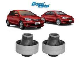 Bucha Borracha Leque Balança Maior Dianteira Etios 2013/2020