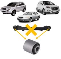 Bucha Braço Reto Inferior Suspensão Traseira Tucson Sportage