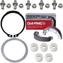 Bucha Coroa, Prisioneiro, Arruela, Trava, Lona Cbx 200 Strada 94 Á 02 Bucha Coroa, Prisioneiro, Arruela, Trava, Lona Cbx 200 Strada 94 Á 02