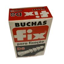 Bucha d8 fix - caixa com 100 unidades Bucha d8 fix - caixa com 100 unidades