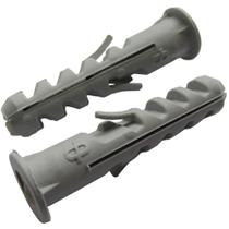 Bucha de Fixação 8 mm de Nylon com Anel 10 Peças - BUC404 - FOXMIX