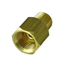 Bucha de Latão 1/8" NPTM x 7/16" NSF