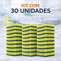 Bucha de Lavar Louça Profissional Kit com 30 Unidades Bucha de Lavar Louça Profissional Kit com 30 Unidades