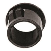 Bucha de nylon Jandorf 1/2"x3/8" preta, pacote com 4