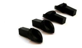 Bucha De Nylon Para Dobradiça De Box (1114) - Kit 2 Unid