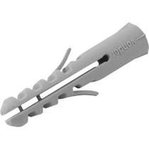 Bucha De Nylon Para Fixação 6 Mm - 10 Peças Vonder