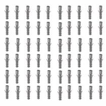 Bucha de Parede Para Parafuso 10mm IvPlast 60 Unidades