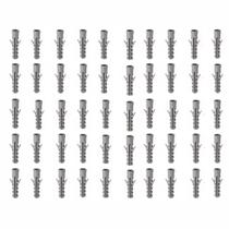 Bucha de Parede Para Parafuso 6mm IvPlast 50 Unidades