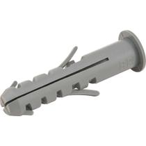 Bucha De Plástico Para Fixação 8 Mm, Com Anel, 500 Peças, Va-08, Vonder
