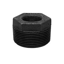 Bucha de Red Tupy 1.1/2" NPT x 3/4" NPT Preta 150 LBS