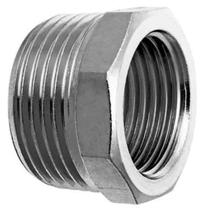 Bucha De Redução 1/2 X 3/4 Cromado Curta Metal Latão Bucha De Redução 1/2 X 3/4 Cromado Curta Metal Latão