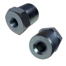 Bucha de Redução Aço Macho M22 X 1/8 Fêmea Roscável Conexão