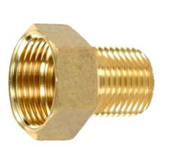 Bucha De Redução Em Metal Longa 3/4 X 1/2 Latão Amarelo