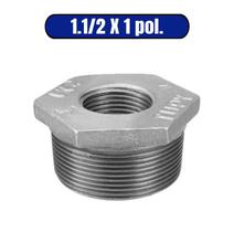 Bucha de Redução Ferro Galvanizado 1.1/2 pol. X 1 pol. - TUPY (120104133)