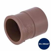 Bucha de Redução Longa PVC Marrom Soldável 2x1.1/2" 60x50mm Tigre Bucha de Redução Longa PVC Marrom Soldável 2x1.1/2" 60x50mm Tigre