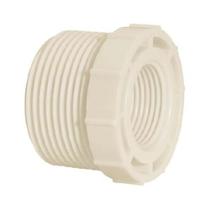 Bucha De Redução Pvc 1.1-2'' X 1-2'' Amanco - Pn 750 Kpa - Junta Roscável Interna-externa