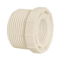 Bucha de Redução PVC 1.1/2'' x 1'' Amanco - PN 750 kPa - Junta Roscável interna/externa Bucha de Redução PVC 1.1/2'' x 1'' Amanco - PN 750 kPa - Junta Roscável interna/externa
