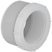 Bucha De Redução Roscável PVC Branca Para Tubo De Água Fria De 1.1/2x1” Polegadas 50x22mm Tigre