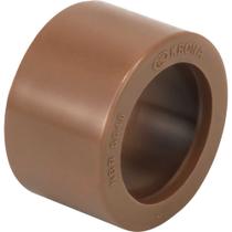 Bucha De Redução Soldável Curta 60 Mm X 50 Mm Marrom Krona 364 Bucha De Redução Soldável Curta 60 Mm X 50 Mm Marrom Krona 364