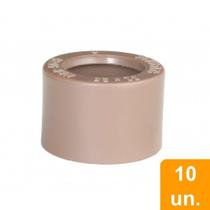 Bucha de Redução Soldável Curta Plastilit 60x50 - Embalagem com 10 Unidades