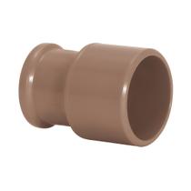 Bucha De Redução Soldável Longa 50X32mm Pvc Marrom Amanco