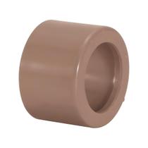 Bucha De Redução Soldável Longa 60X50mm Pvc Marrom Amanco Bucha De Redução Soldável Longa 60X50mm Pvc Marrom Amanco