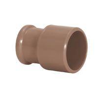 Bucha De Redução Soldável Longa 85X60mm Pvc Marrom Amanco Bucha De Redução Soldável Longa 85X60mm Pvc Marrom Amanco