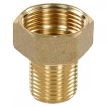 Bucha De Reversao Latao Amarelo Metais Rei 1/2''X3/4'' . / Kit C/ 6 Peças