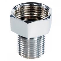 Bucha De Reversao Latao Cromado Metais Rei 1/2''X3/4'' . / Kit C/ 6 Peças