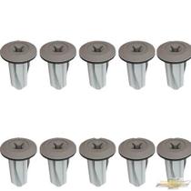 Bucha Do Para-choque Chevrolet Agile Montana 10 Pçs