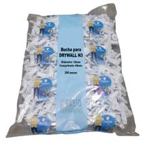Bucha Drywall Fly Para Gesso Borboleta N3 10x45mm - 200 Peças