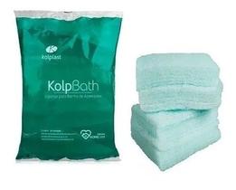 Bucha Esponja Corporal Macia Para Limpeza Banho Higiênico Pacote Com 24 Unidades Kolpbath