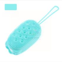 Bucha Esponja de Banho Massageadora Silicone com Porta Sabao