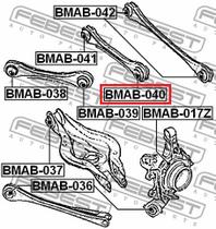 Bucha Ext Braço Susp Tras BMW F20 F21 F22 F30 F36 - Febest