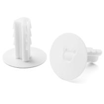 Bucha Feed Thru THE CIMPLE CO RG6 (branca) - pacote com 100