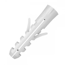 Bucha Fixacao Iv Plast Nylon Branca No.05 Pacote Com 500 Pecas Bucha Fixacao Iv Plast Nylon Branca No.05 Pacote Com 500 Pecas