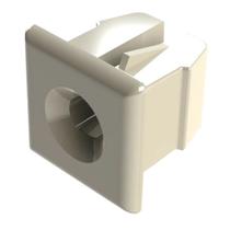 Bucha fixacao placa para-choque ( 10 pecas )