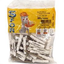 Bucha Fixacao Sforplast Tijolo Baiano Sfu 08 Com Parafuso 50 Pecas 2112 Bucha Fixacao Sforplast Tijolo Baiano Sfu 08 Com Parafuso 50 Pecas 2112