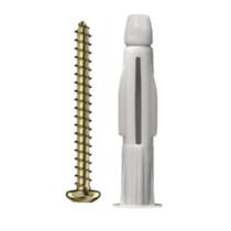 bucha fixacao tijolo baiano ivasa com parafuso numero 10 com 50 pecas