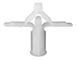 Bucha gesso drywall com aba anel n4 - 10 unidades - 24-32mm