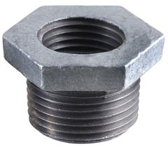 Bucha HEX LDR Industries GALV 1" x 1/4"