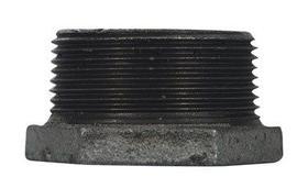 Bucha hexagonal de ferro galvanizada em bigorna de 1,5 polegadas MPT x 1 polegada FPT Bucha hexagonal de ferro galvanizada em bigorna de 1,5 polegadas MPT x 1 polegada FPT